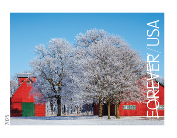 2025 Winter Landscapes Stamps | Forever Stamps US Postage Stamps