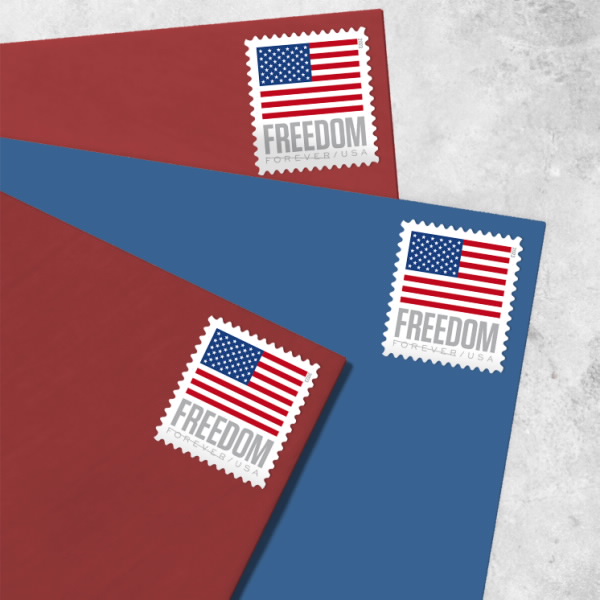 2023 Flag stamps books - Forever Stamps