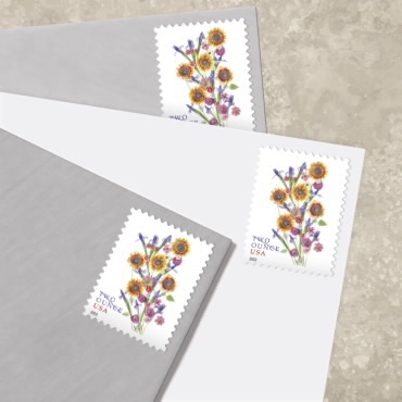 2022 Sunflower Bouquet Two Ounce Forever®Stamp | Forever Stamps US Postage Stamps