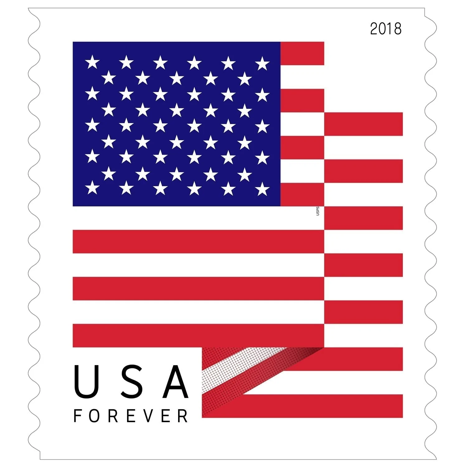 2018 U.S. Flag Forever Stamps Roll | Forever Stamps US Postage Stamps
