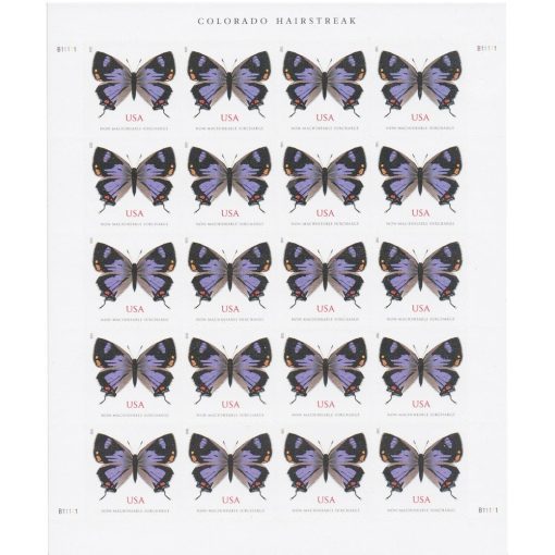 2021 Colorado Hairstreak Forever®Stamps | Forever Stamps US Postage Stamps