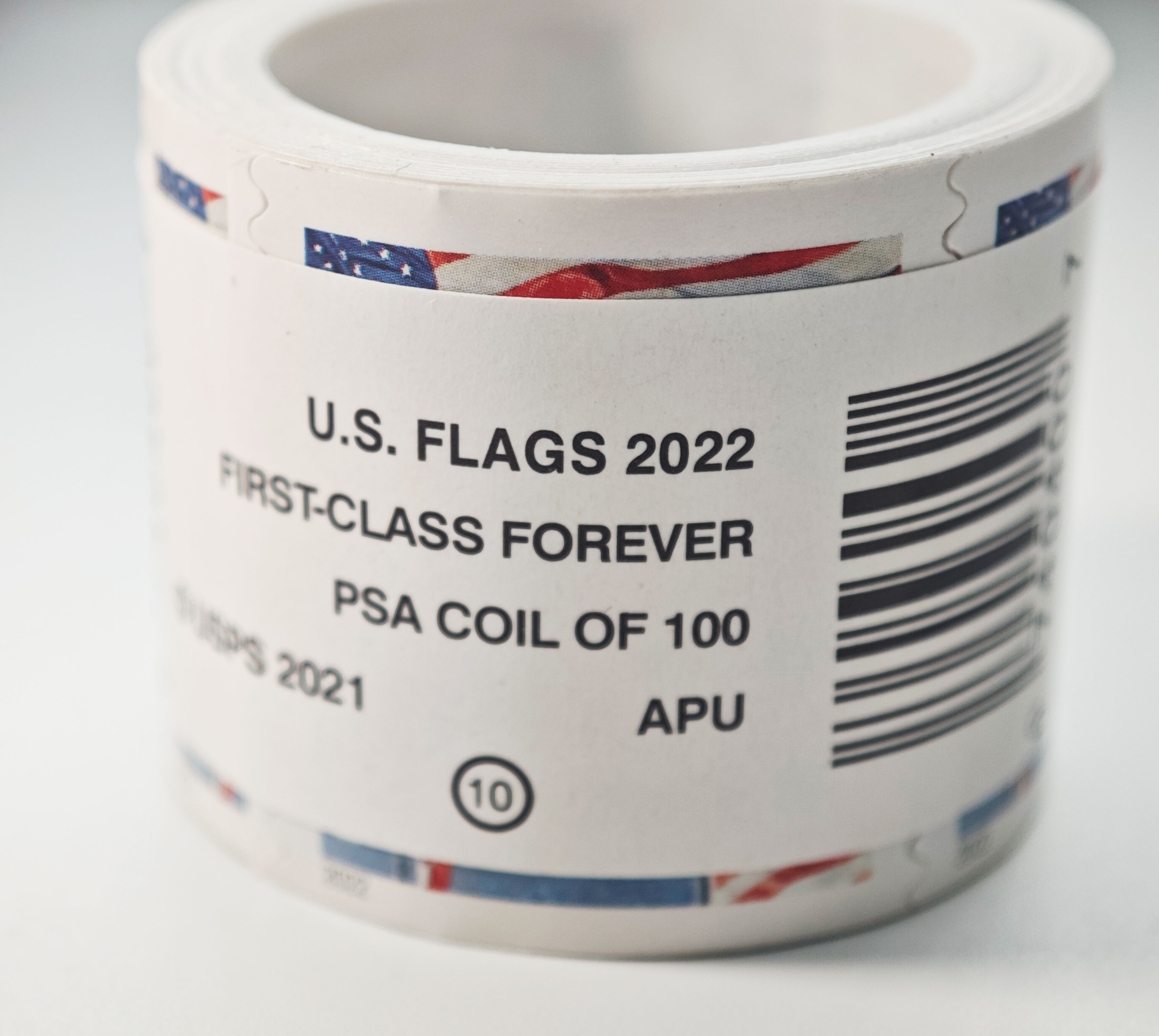 Big Sales! 3 U.S. Flag Stamps,3 Rolls/300 Pcs - Forever Stamps