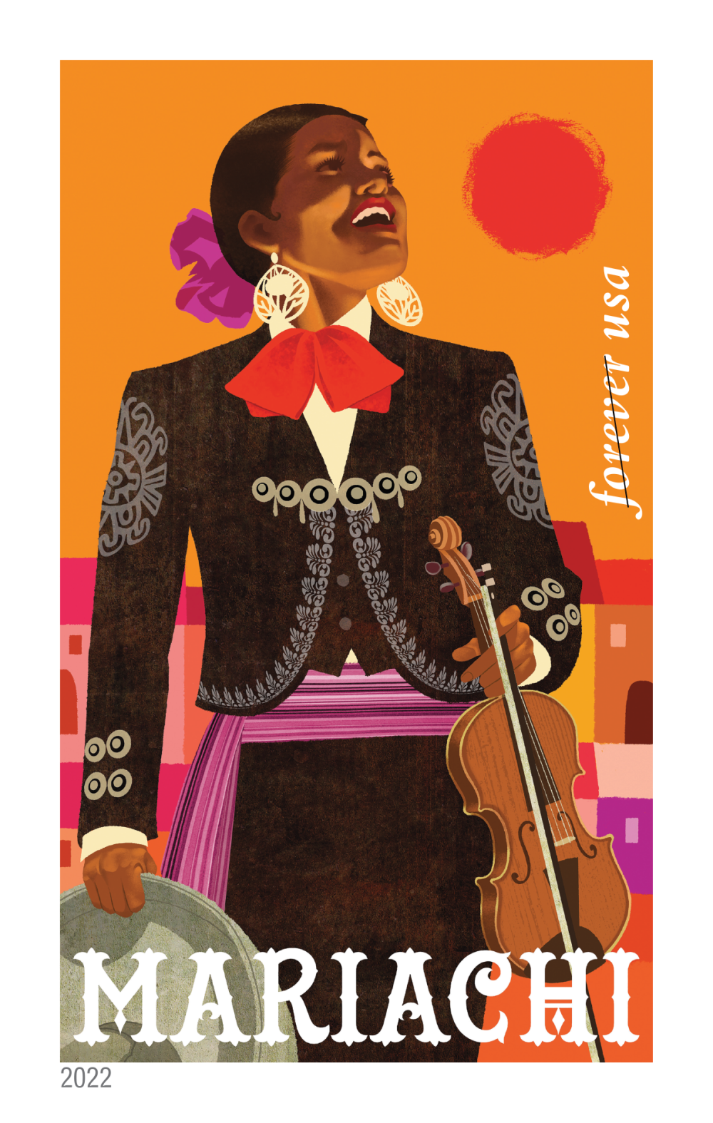 2022 Mariachi Stamps - Forever Stamps