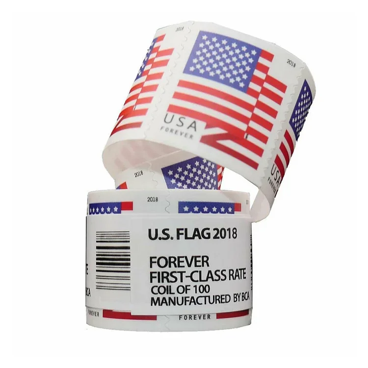 2018 U.S. Flag Forever Stamps Roll | Forever Stamps US Postage Stamps