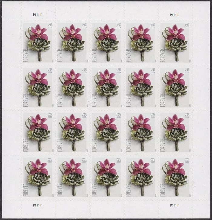 2020 Contemporary Boutonniere Forever®Stamp - Forever Stamps