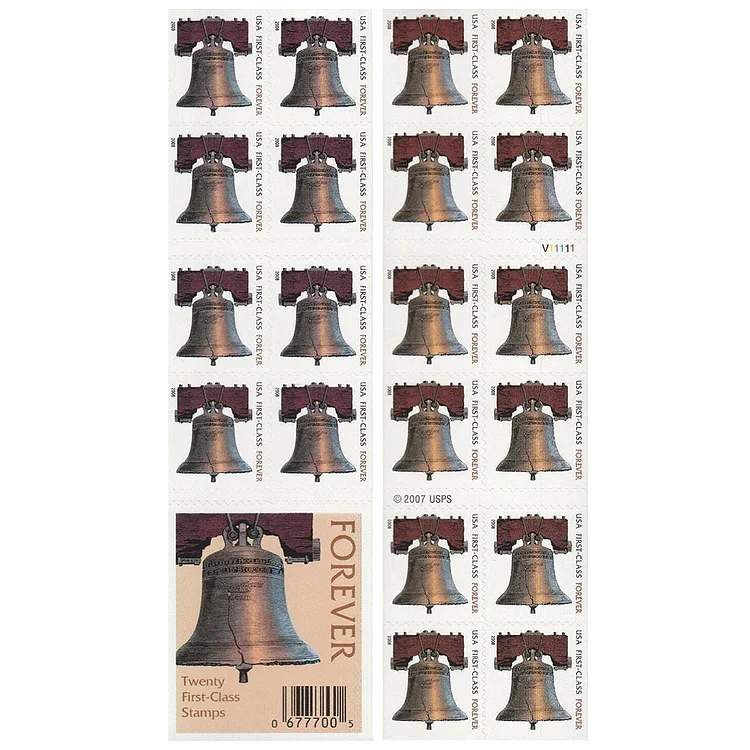 2008 LIBERTY BELL Stamps - Forever Stamps