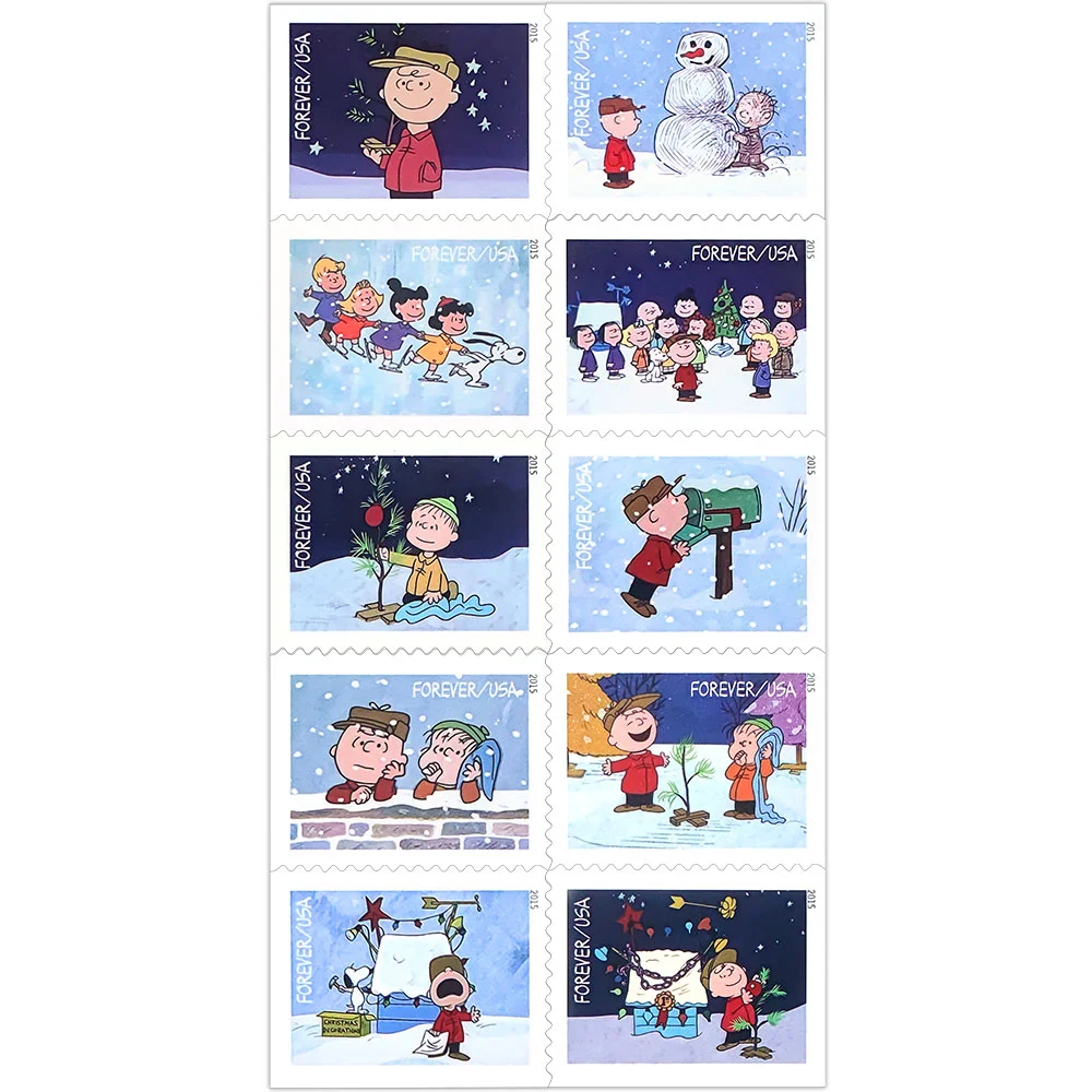 2015 Charlie's Christmas - Forever Stamps