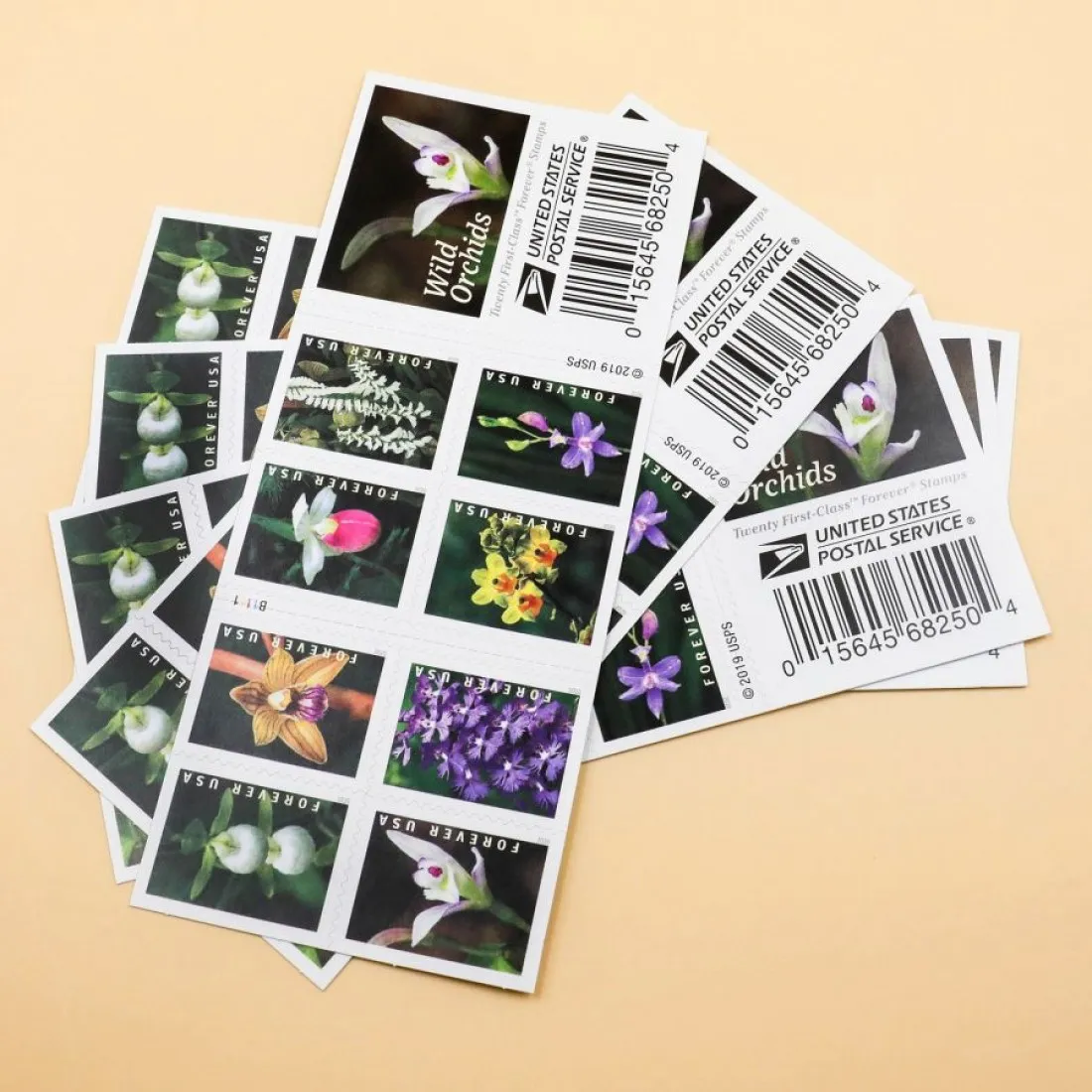 2020 Wild Orchids Stamps - Forever Stamps