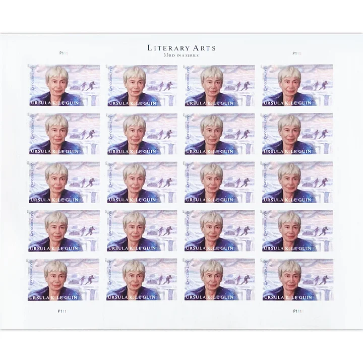 2021 Ursula K. Le Guin - 3 Ounce Stamps 100 PCS - Forever Stamps