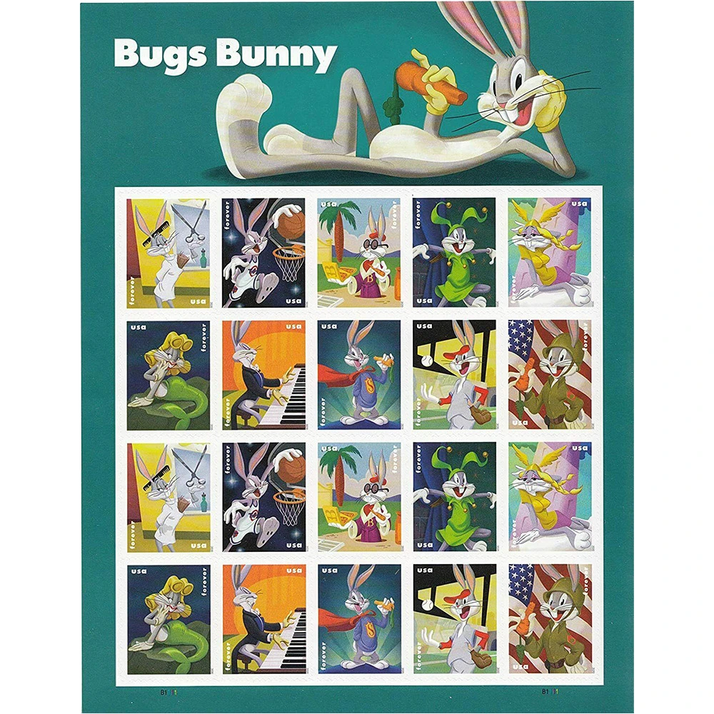 2020 Bugs Bunny Stamps - Forever Stamps