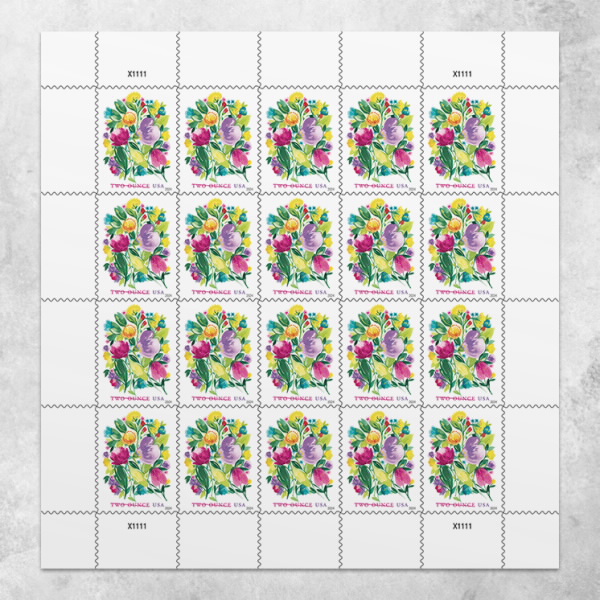 2024 Celebration Blooms Stamps - Forever Stamps