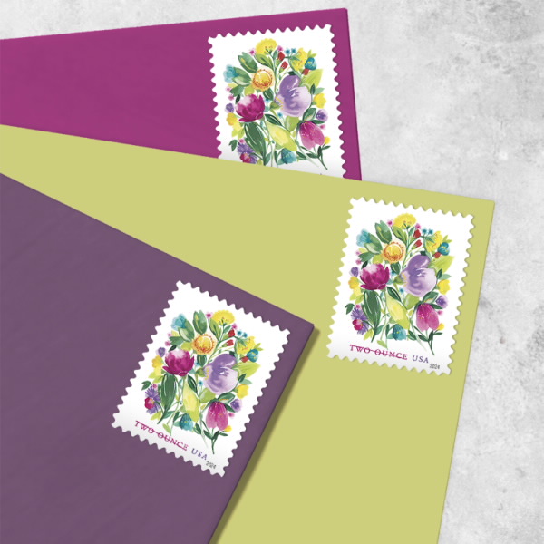 2024 Celebration Blooms Stamps - Forever Stamps