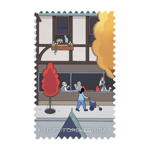 2025 250 Years of Delivering Stamps 100 pcs - Forever Stamps