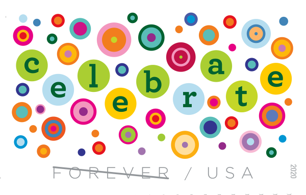 2020 Let's Celebrate! Stamps - Forever Stamps