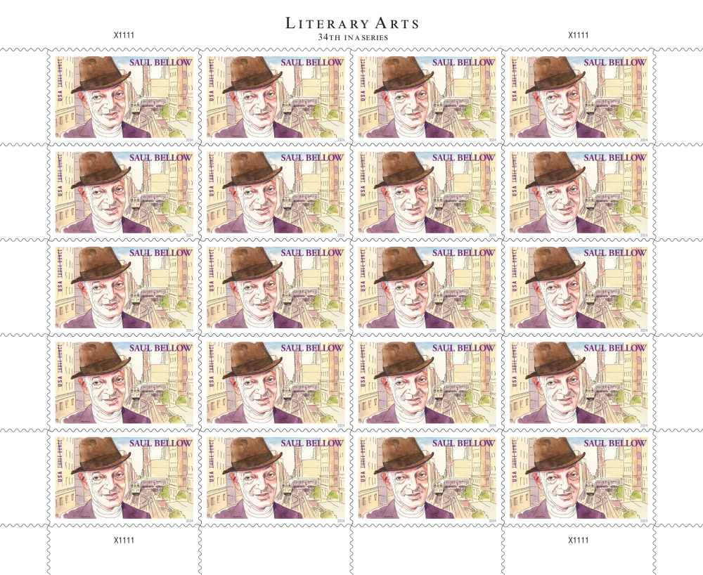 2024 Saul Bellow Stamps - Forever Stamps
