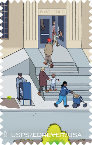 2025. 250 Years of Delivering Stamps 100 pcs - Forever Stamps